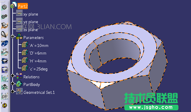 CATIA怎么建立設計表 三聯