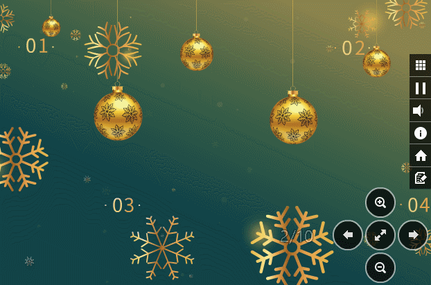 Focusky預覽背景音樂效果