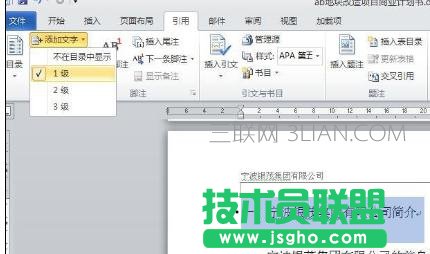 Word2010中進(jìn)行插入目錄的操作方法