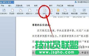 word文件如何進行分欄