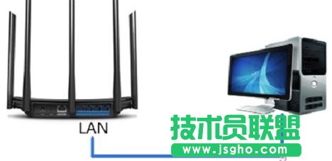 TP-Link路由器有線方式橋接如何設置 三聯