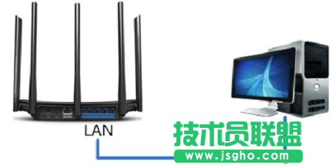 TP-Link路由器有線方式橋接如何設置