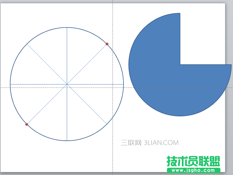 ppt如何么制作彩色的抽獎轉盤的動畫?