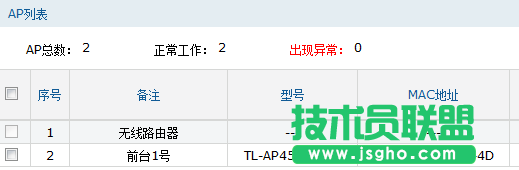 tp450g路由器怎么設置ac功能管理ap
