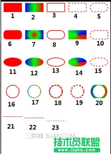 Android如何利用shape實(shí)現(xiàn)各種簡(jiǎn)單的形狀