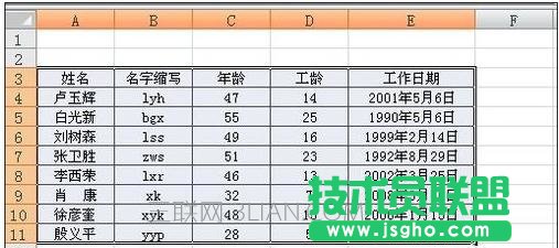 excel按照姓名排序的教程