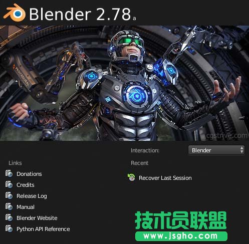 Blender2.7.8中文顯示框框亂碼怎么解決 三聯