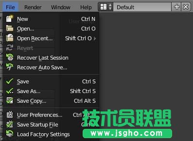 Blender2.7.8中文顯示框框亂碼怎么解決