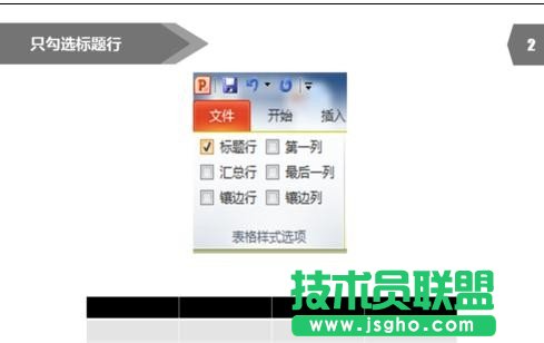 ppt2013如何設置表格樣式