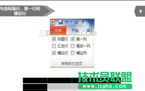 ppt2013如何設置表格樣式