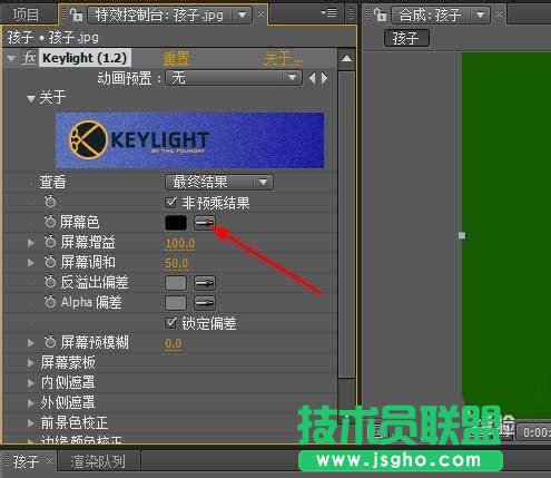 AE怎么摳圖? AE滴管工具如何摳圖