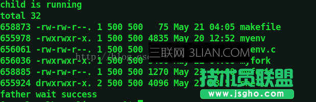 Linux進程替換(exec函數實現代碼 三聯