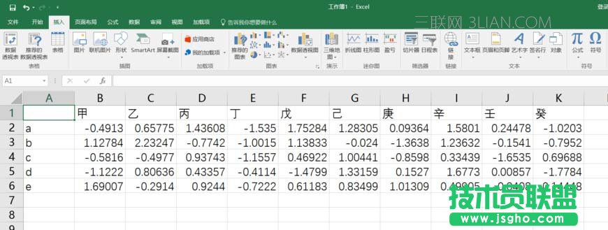 Excel中怎么添加迷你圖 三聯(lián)
