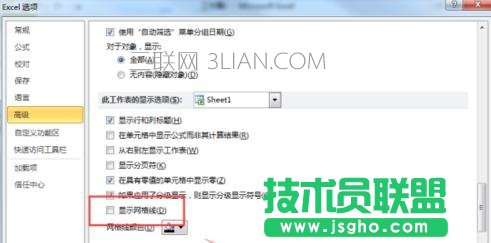 excel2010如何隱藏網格線