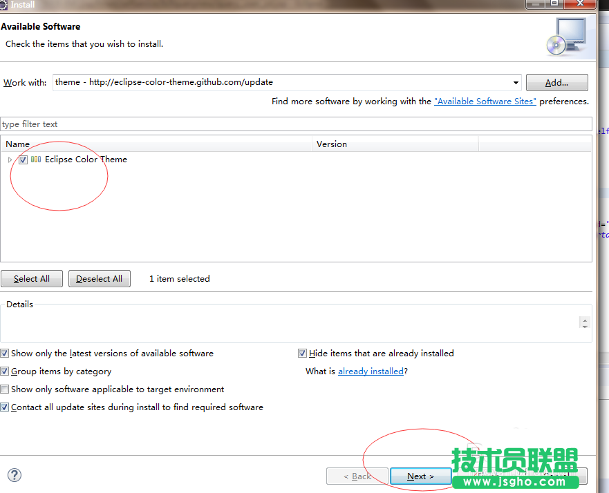 eclipse如何下載并添加theme主題顏色