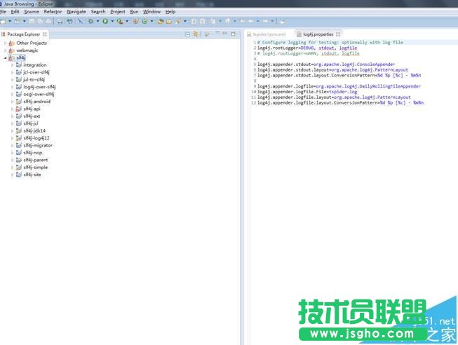 Eclipse中如何使用Working set管理項目