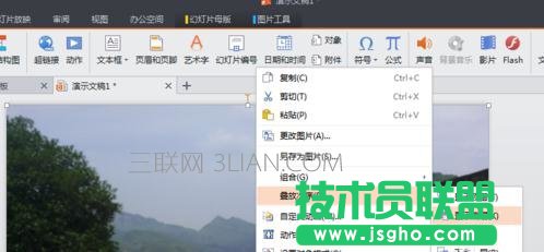 wps幻燈片版式設置