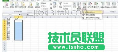 如何在EXcel2010中自定義下拉列表輸入