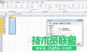 如何在EXcel2010中自定義下拉列表輸入