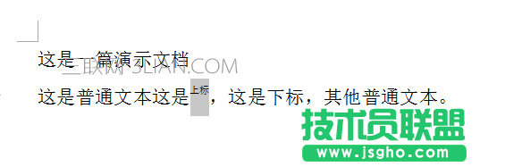 WPS如何添加文字上標或下標