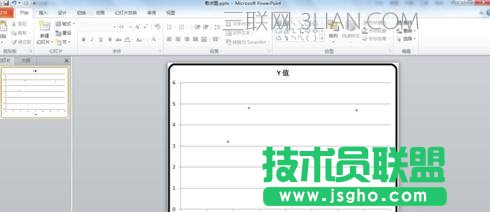 ppt2010怎么制作散點圖