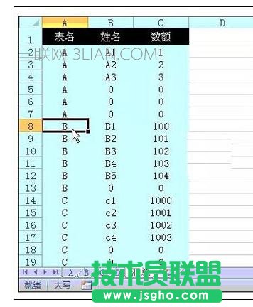 Excel中進行函數公式合并多個工作表的操作方法
