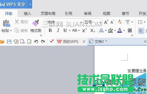 wps分欄怎么設置 三聯