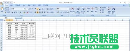 excel柏拉圖怎么做