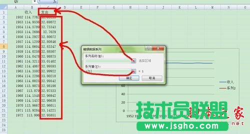 Excel兩個Y軸一個X軸的折線圖怎么做?
