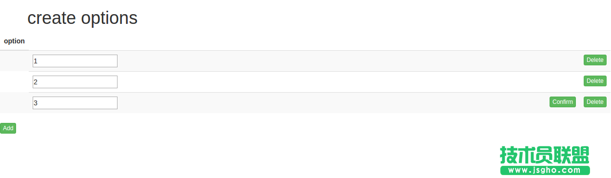 AngularJS如何實現動態添加Option 三聯