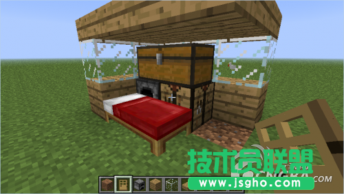 《我的世界》微型庇護所制作方法