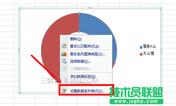 excel如何制作隨數據變化的圓環比例圖