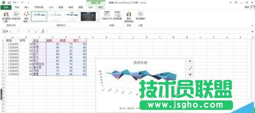 excel如何創建曲面圖