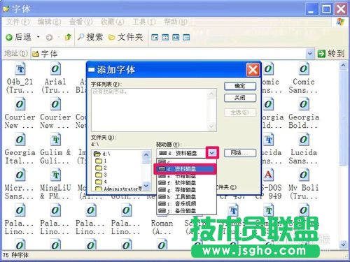 深度技術WINXP系統安裝字體(5)