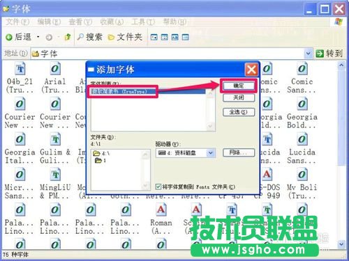 深度技術WINXP系統安裝字體(7)