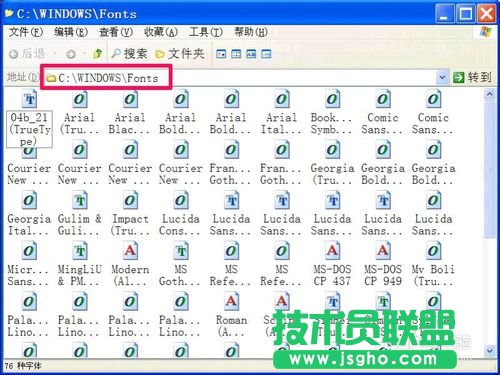 深度技術WINXP系統安裝字體(11)