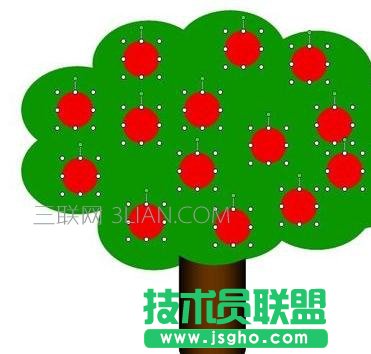 PPT如何把多種圖形組合