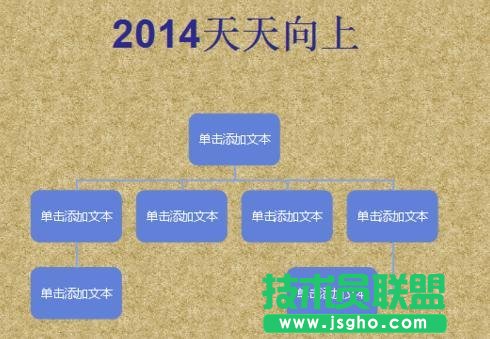 wps ppt中組織結構圖制作方法