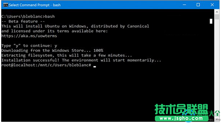 Win10系統如何開啟Linux Bash命令行？   三聯