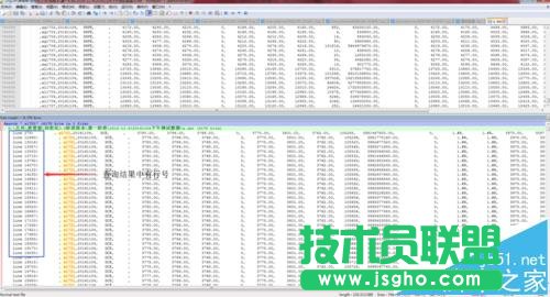 notepad++查詢結果怎么去除行號?  三聯