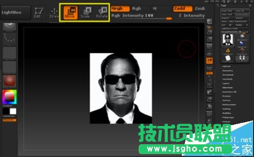 ZBrush背景圖不能縮放怎么使用參考圖設置大小?