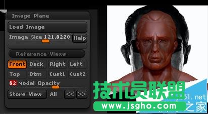 ZBrush背景圖不能縮放怎么使用參考圖設置大小?