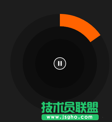PPT如何設計出Win8風格的秒表 三聯