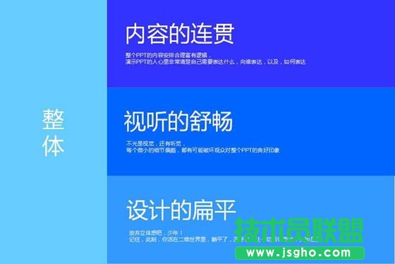 從零開始教你打造優秀的扁平化PPT