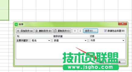 如何在wps表格中設置按姓氏排序