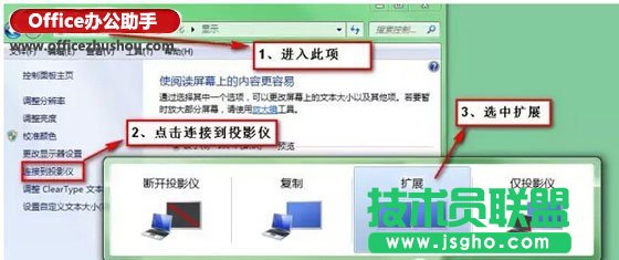 Win7中如何設置PPT雙屏放映？   三聯(lián)