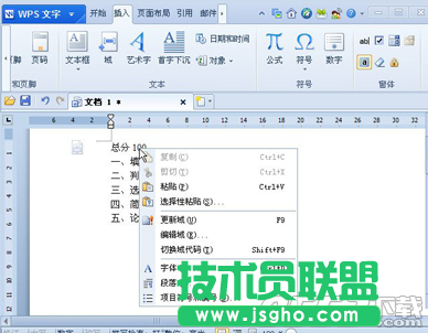 wps文字型窗體怎么用 wps文字型窗體使用方法