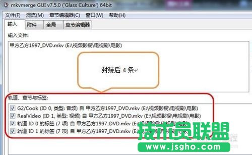 怎樣用MKVToolNix封裝后多出兩個軌道標簽的問題的詳細解答