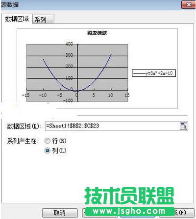 wps表格畫函數曲線圖