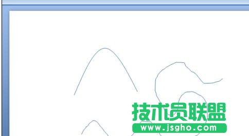 ppt2007中如何畫曲線